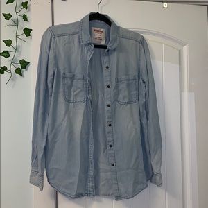 Mossimo Boyfriend Fit Blouse